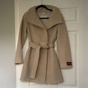 Aritzia Babaton Belted Pea Coat